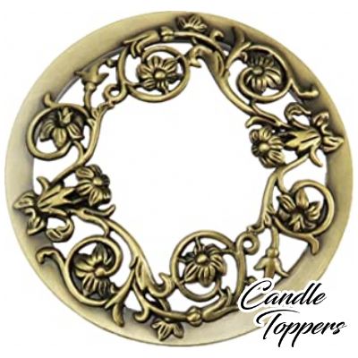 Photo of Rose Flowers Candle Topper