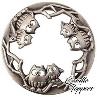 Photo of Owl Candle Jar Topper