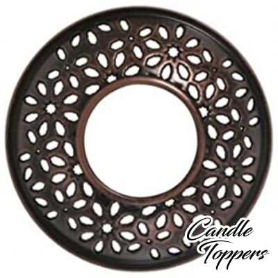 Photo of Flower Style Punched Candle Topper
